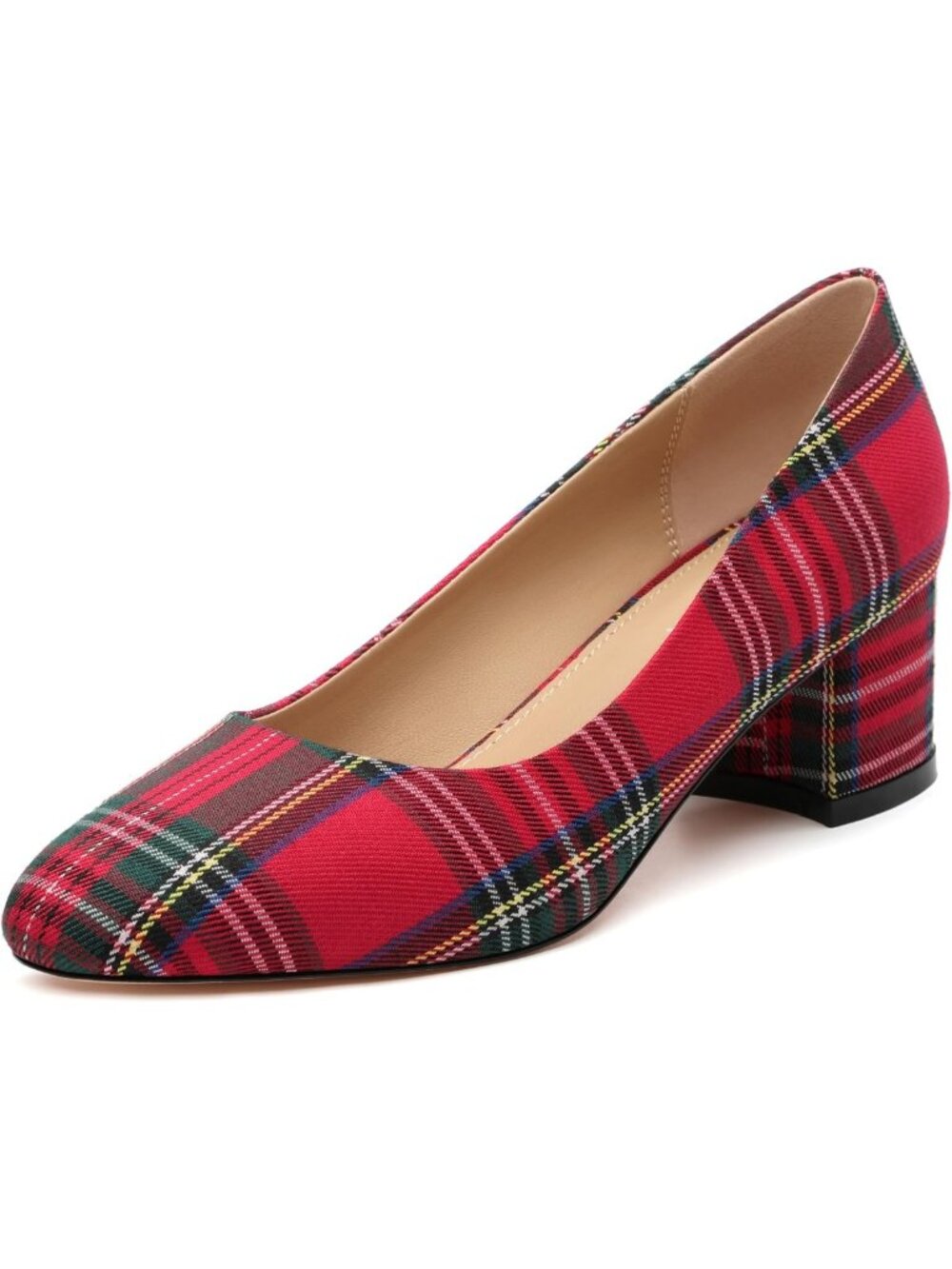 Chic Women's 2-Inch Low Heel Dress Pumps - Stylish & Comfortable Footwear